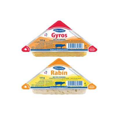 Gyros kořeněný bílý sýr 125 g